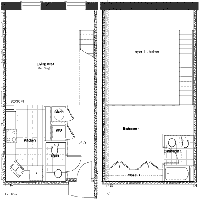 Southern Stove Lofts apartment floorplans