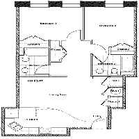 Southern Stove Lofts apartment floorplans