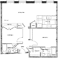 Southern Stove Lofts apartment floorplans